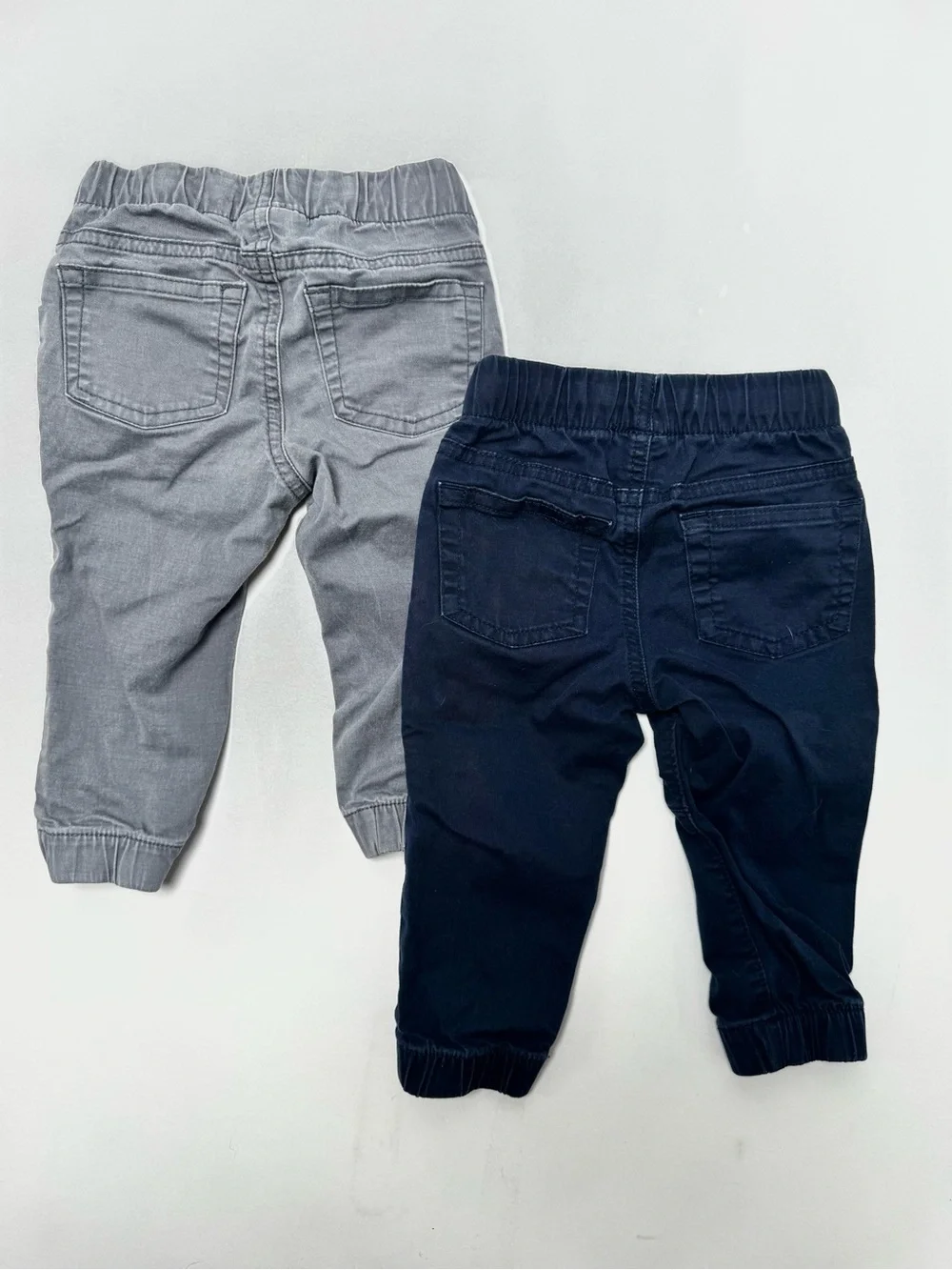 Cat & Jack Toddler Jogger Pants - Gray & Navy